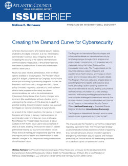 Creating the Demand Curve for Cybersecurity