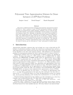 Polynomial Time Approximation Schemes for Dense Instances of NP