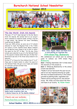 Burnchurch National School Newsletter 2