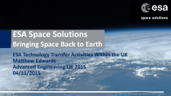 Bringing space back to Earth