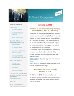 RH Wealth Management Newsletter