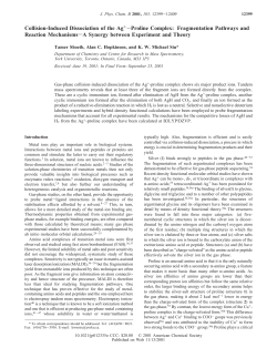 Proline Complex - Department of Chemistry