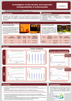 Investigation of the aerobic and anaerobic biodegradability of