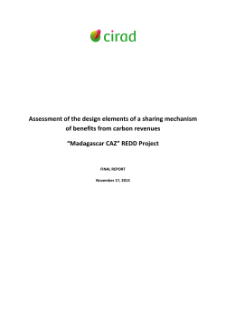 Assessment of the design elements of a sharing mechanism of