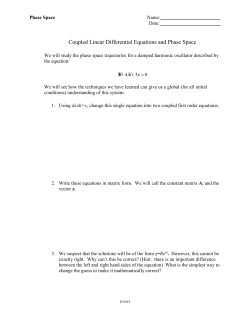 PHY 462 Physical Thermodynamics