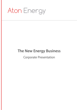 AE Corporate Brochure