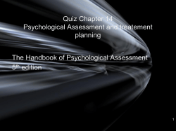 Quiz Chapter 10 Sampling Distributions