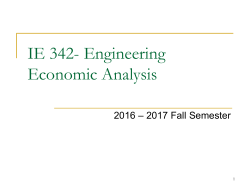 Engineering Economics