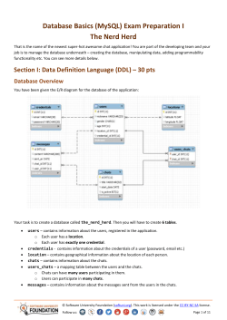 Programming Fundamentals Exam