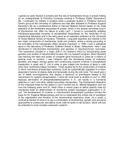 Biosketch - The University of Texas Medical School at