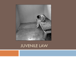Juvenile Law