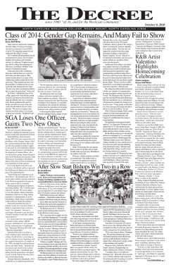 Class of 2014: Gender Gap Remains, And Many Fail to Show