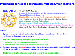 Probing properties of neutron stars with heavy