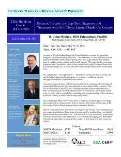 Pediatric Tongue- and Lip-Ties - The Southern Maryland Dental