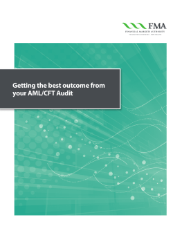 1-0 531431 Getting the best outcome from AML_CFT