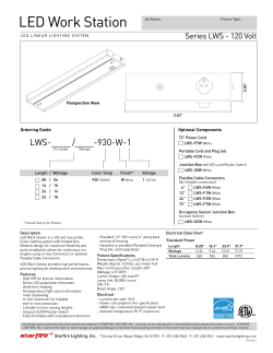 LED Work Station - Starfire Lighting