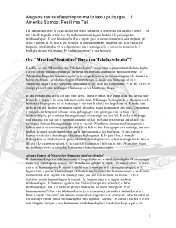 Preface - American Samoa Historic Preservation Office