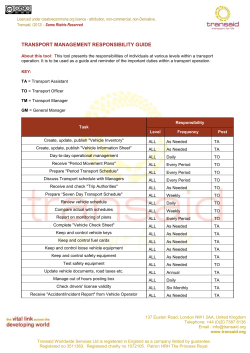 6 Transport Management Responsibility Guide- new