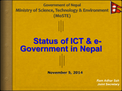 Nepal Telecom Authority (Regulation)