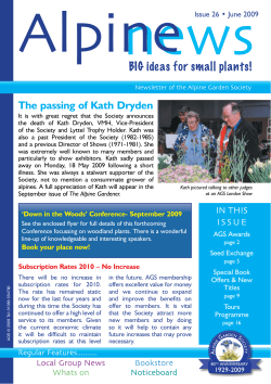 AlpineBIG ideas for small plants!