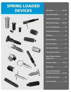 spring loaded devices - Te-Co