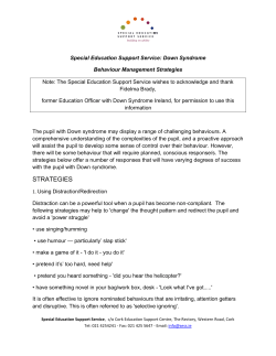 Behaviour Management Strategies