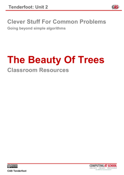 The Beauty Of Trees - Computing At School