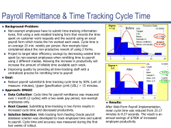 Payroll Remittance Case Study