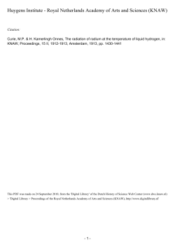 The radiation of radium at the temperature of liquid hydrogen