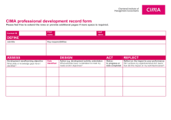CPD recording template
