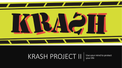 krash project ii - Your Ideas, Your Initiatives