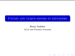 Cycles and clique-minors in expanders