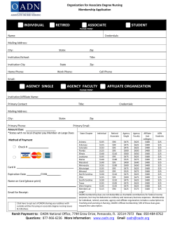 Membership Application