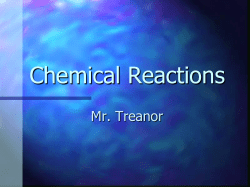 Chemical Reactions