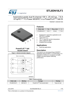 Automotive-grade dual N-channel 100 V, 25 m typ., 7.8 A STripFET