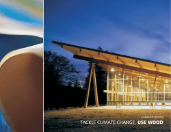 tackle climate change, use wood