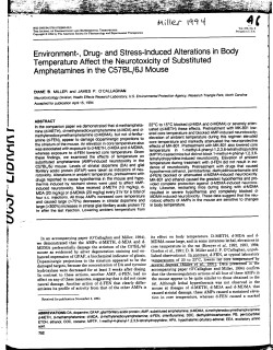 Environment-,Drug-and Stress-InducedAlterations in Body