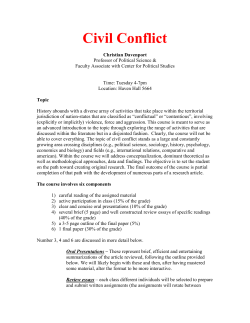 Civil Conflict