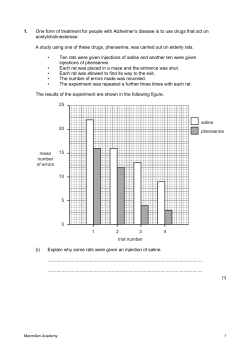 5.4.3 Animal Behaviour