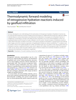 Thermodynamic forward modeling of retrogressive