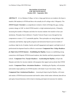 TABLE OF CONTENTS - Los Medanos College