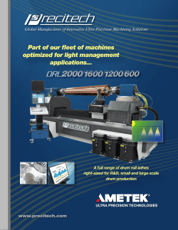 Part of our fleet of machines optimized for light