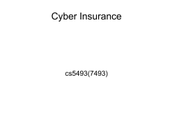 Cyber Insurance