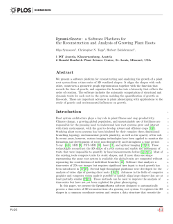 DynamicRoots: a Software Platform for the