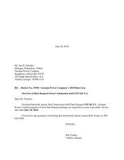 129402 - facts - Georgia Public Service Commission