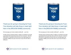 2 up - Boy Scouts of America