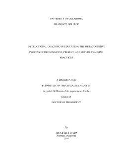 Doctoral Dissertation Template