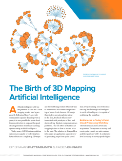 The Birth of 3D Mapping Artificial Intelligence