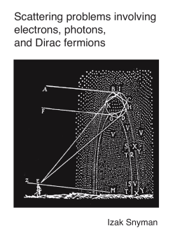 Scattering problems involving electrons, photons, and Dirac fermions