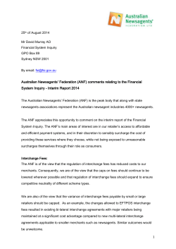 Australian Newsagents Federation Ltd